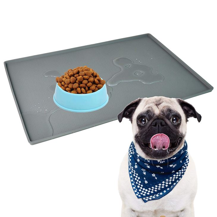 Silicone Feeder Mat Waterproof Pets Food Coaster