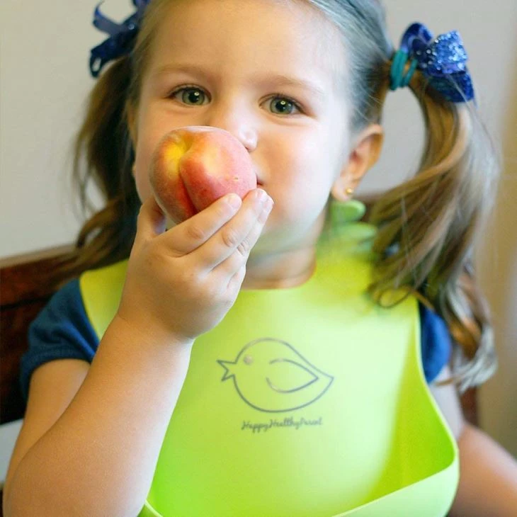 Customized Silicone Infant Baby Bucket Bib