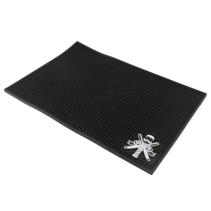 Rubber Barber Clippers Mats For Salon Tools