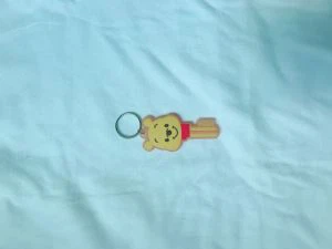 3D μαλακές ετικέτες κλειδιών δαχτυλιδιών κλειδοθήκης PVC