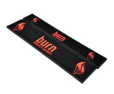Αξεσουάρ μπύρας Αντιολισθητικό 100% PVC Custom Logo Bar Runner Runner Runner Mat