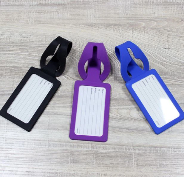 3D Multi-use Travel Silicone ID Card Bag Tag