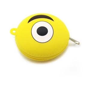 Μόδα Δημοφιλές πορτοφόλι Jelly Wallet Silicone Coin Purse
