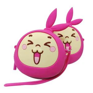 Μικρό αναμνηστικό χαριτωμένο χαριτωμένο κιβώτιο σιλικόνης φερμουάρ φερμουάρ νομίσματος