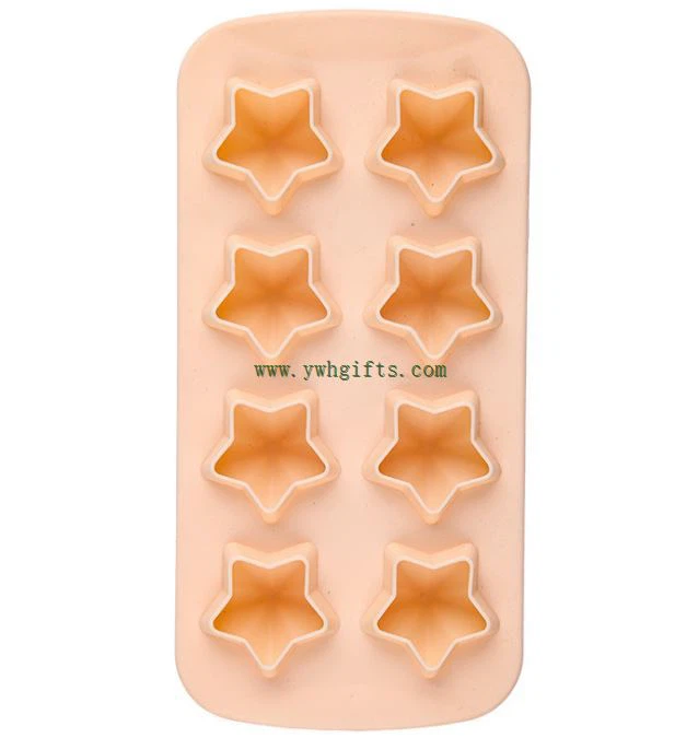 Flexible 3D Silicone Ice Cream Mould Tray Cube Mold