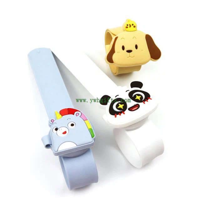 New Flip Style Silicone Slap Watch Waterproof Kids Watch Band Wrist