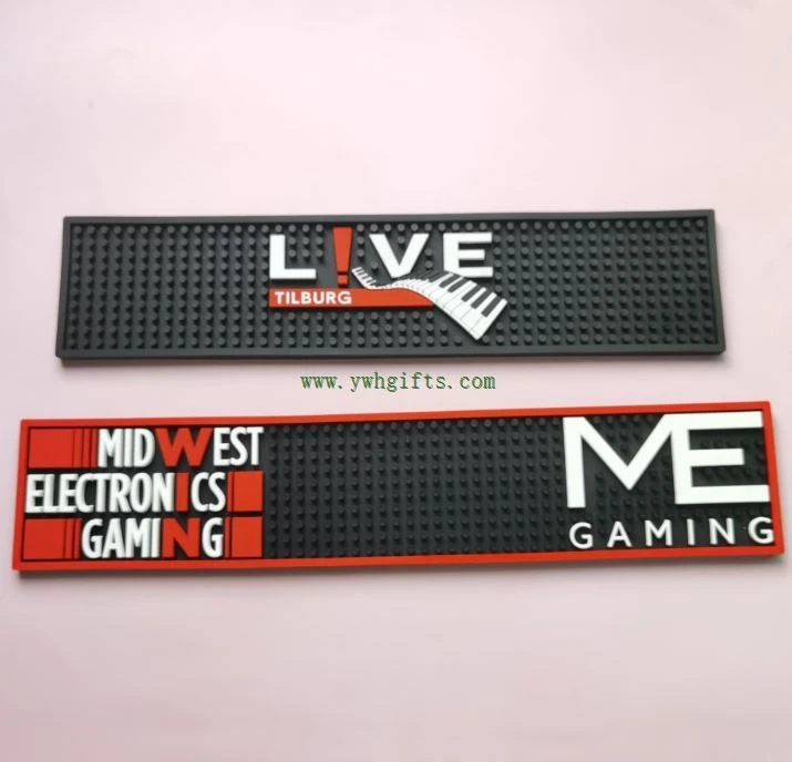 Rubber Barmats Beverage Coaster Rubber Bar Drink Mats PVC Bar Mat