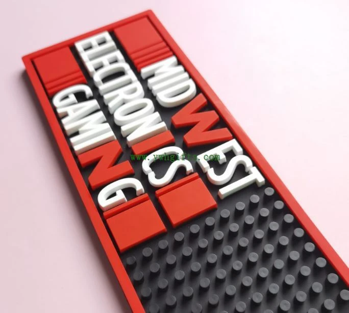 Rubber Barmats Beverage Coaster Rubber Bar Drink Mats PVC Bar Mat